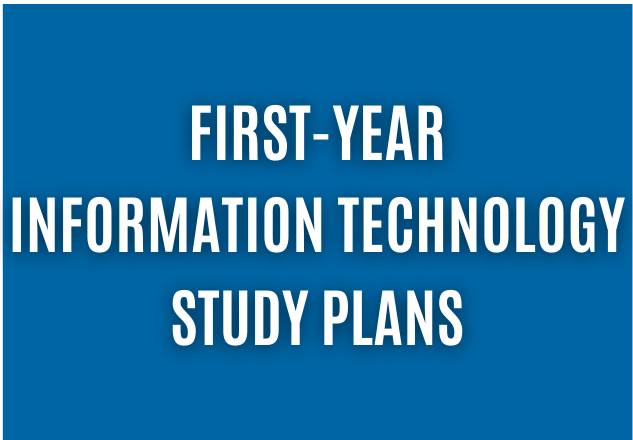 First-Year Information Technology Study Plan
